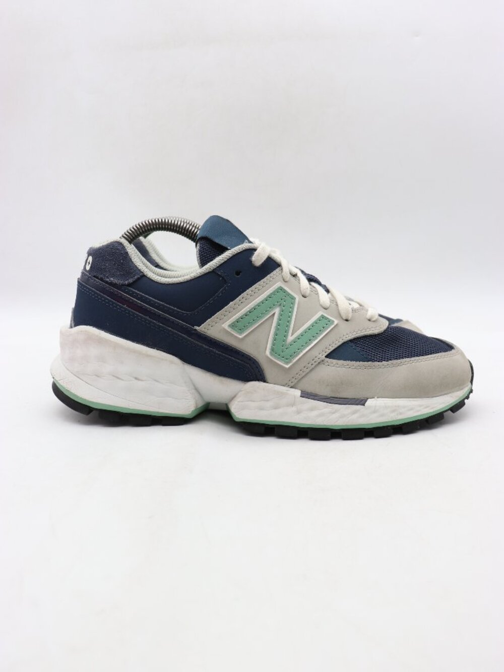 New Balance 574 Figs Men's 7.5 D Teal Navy Blue Lace Up Lifestyle Shoes WS574FF2